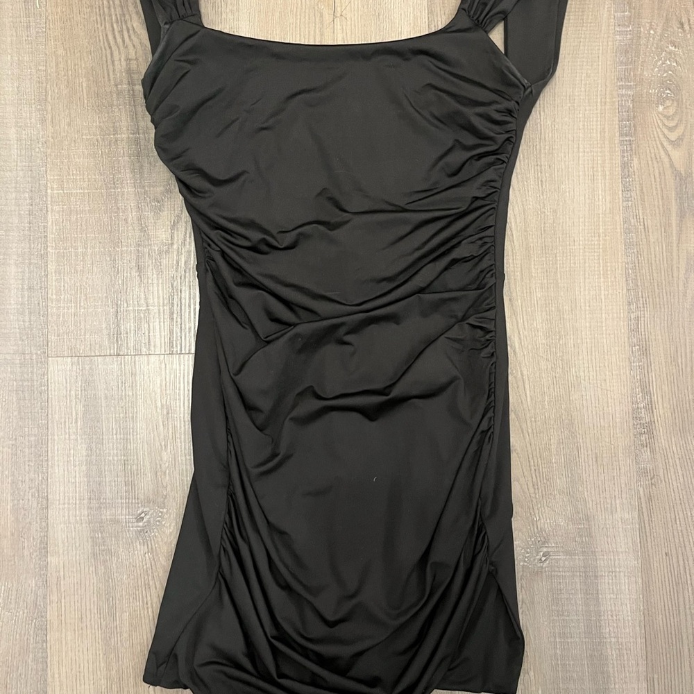 Amazon Black Backless Dress